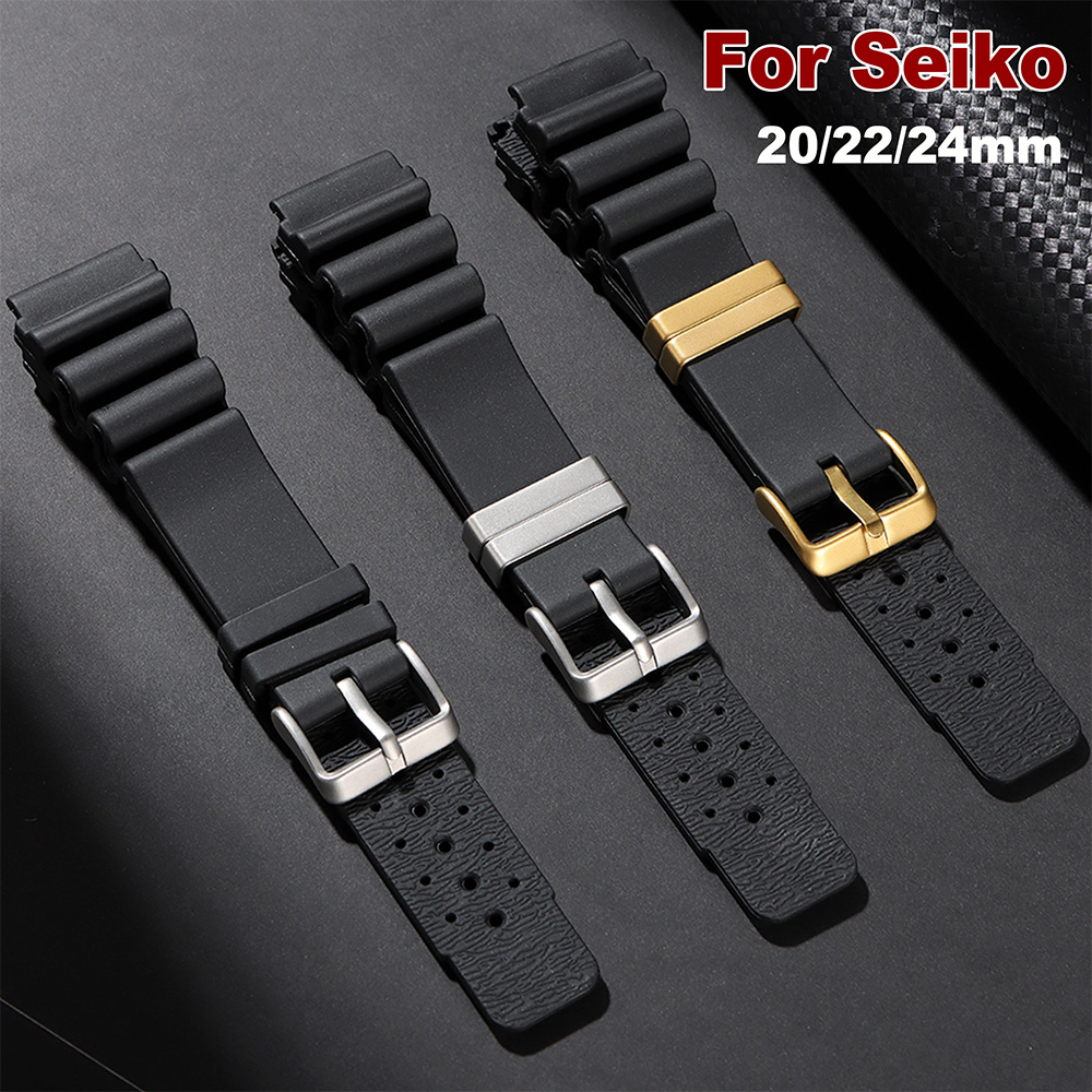 Citizen Watch Promaster - 실리콘 시계 스트랩 20mm 22mm 24mm