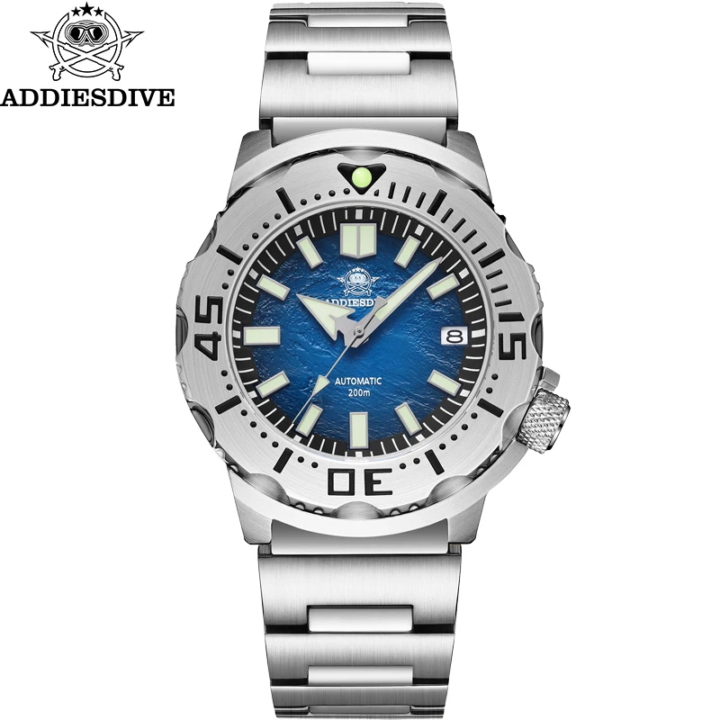 Seiko Watch 5 Sports - ADDIESDIVE 새로운 사파이어 자동 기계식 남성용