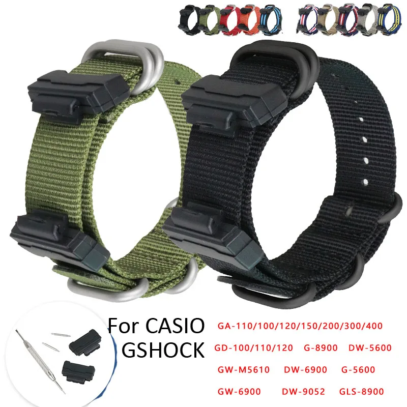 Casio Watch G-Shock Dw-5600 - 카시오 G-SHOCK 시계용 나일론 시계줄, 카시오