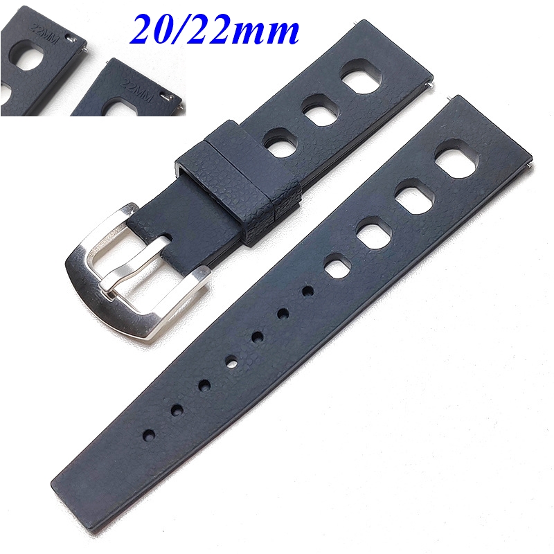 20 22mm 빈티지 열대 FKM 고무 시계 스트랩 통 - Tropic Strap Vintage 리뷰 및 가격