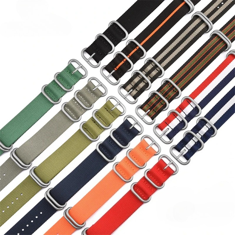 직조 나일론 스트랩 20mm 22mm 스테인레스 스틸  - Nato Strap Nylon 리뷰 및 가격