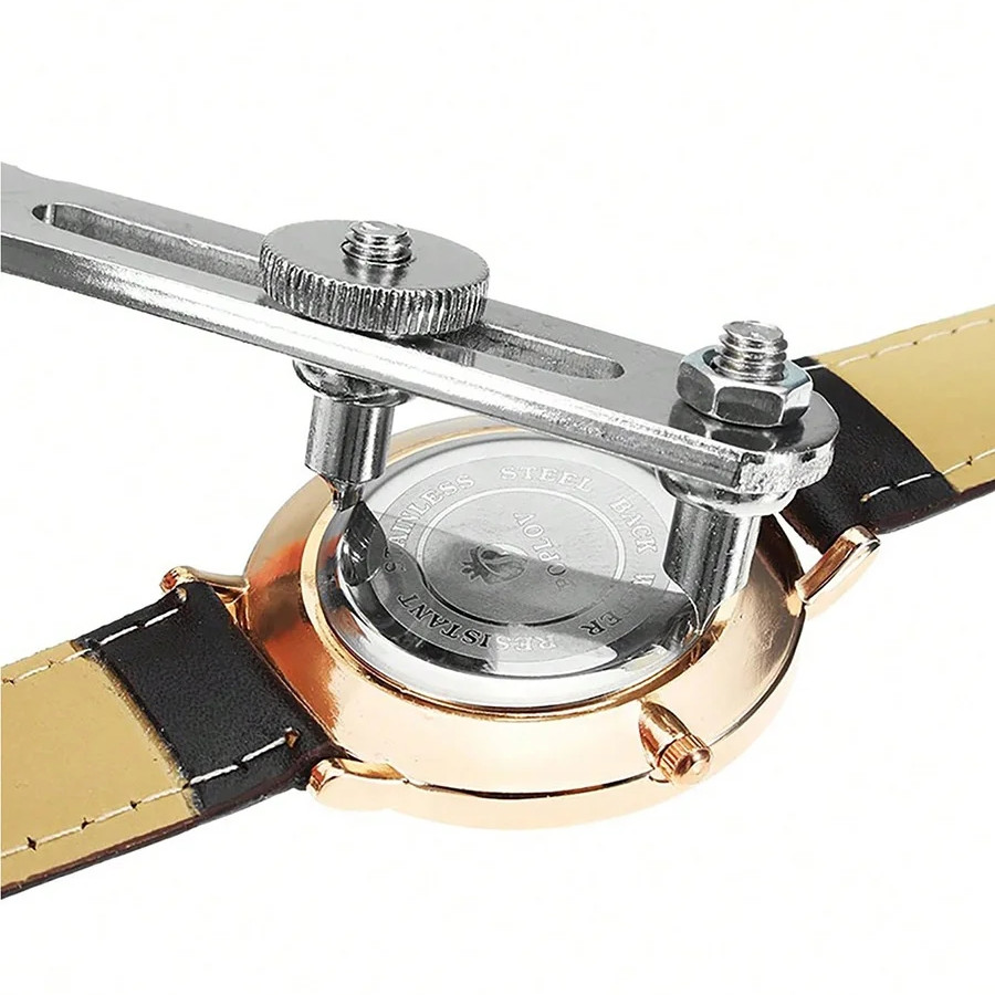 시계 조정 가능한 오프너 백 케이스 프레스 클로저 리무 - Cartier Watch Tank 리뷰 및 가격