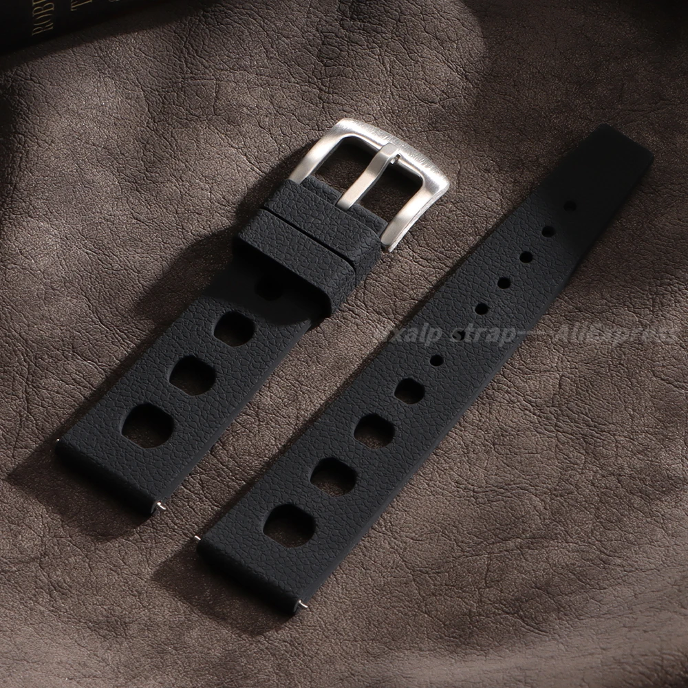 20mm 22mm 열대 실리콘 시계 밴드 퀵 릴리스 스 - Rubber Strap Diver 리뷰 및 가격