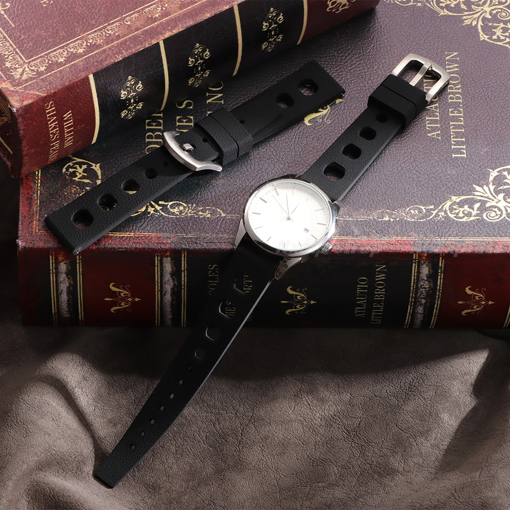 20mm 22mm 열대 실리콘 시계 밴드 퀵 릴리스 스 - Rubber Strap Diver 리뷰 및 가격