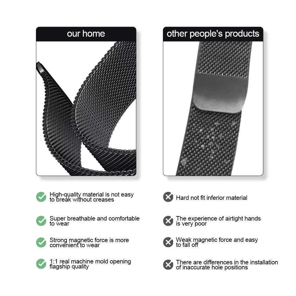 Quick Fit Milanese 간격 없음 밴드 삼성 - Milanese Loop Magnetic 리뷰 및 가격
