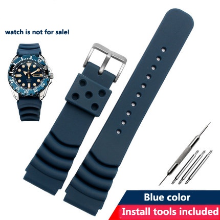세이코 워터 트렌드용 스포츠 실리콘 고무 시계줄 No. - Seiko Watch 5 Sports 리뷰 및 가격