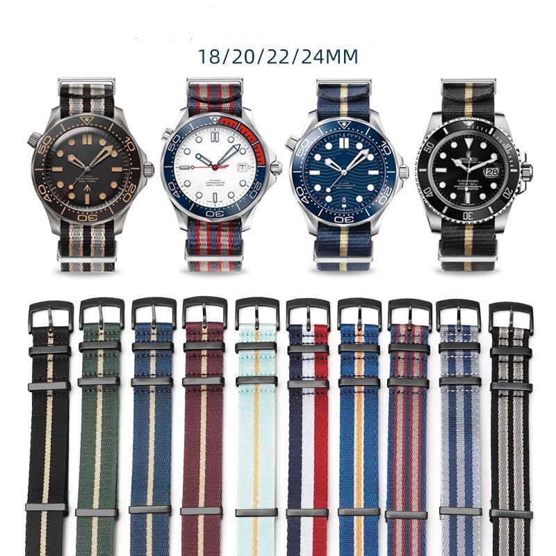 오메가 씨마스터 세이코 SKX007용 고급 나일론 시계 - Nato Strap Nylon 리뷰 및 가격