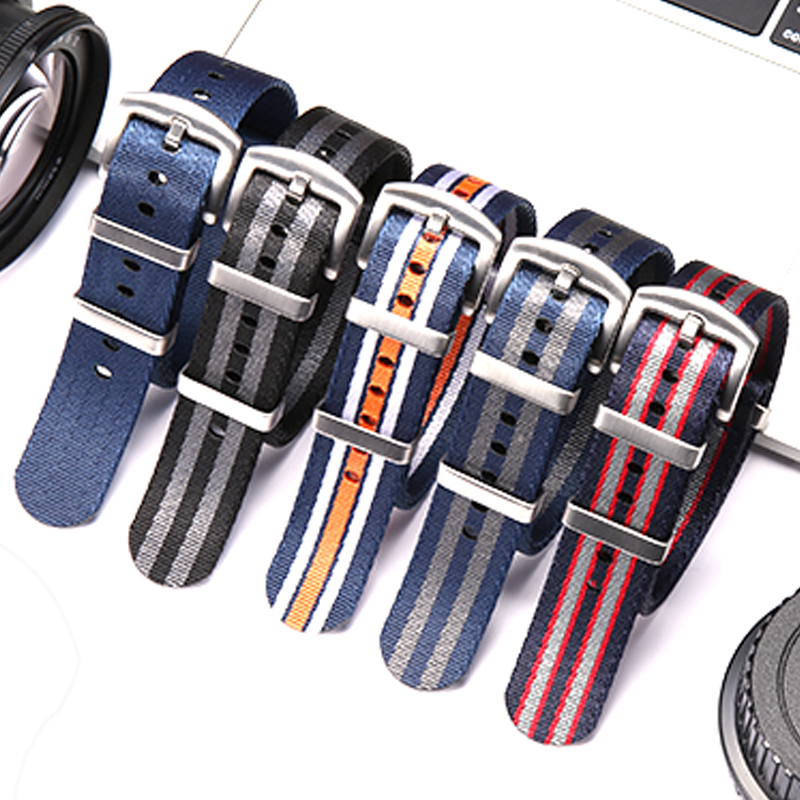 롤렉스 세이코 시계 액세서리용 고품질 소프트 나일론 스 - Nato Strap Nylon 리뷰 및 가격