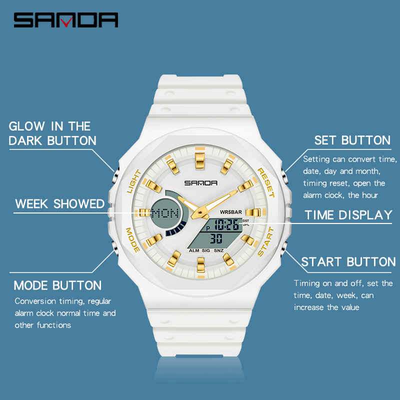 SANDA 남성용 방수 쿼츠 시계, 남성용 밀리터리 스 - Seiko Watch 5 Sports 리뷰 및 가격