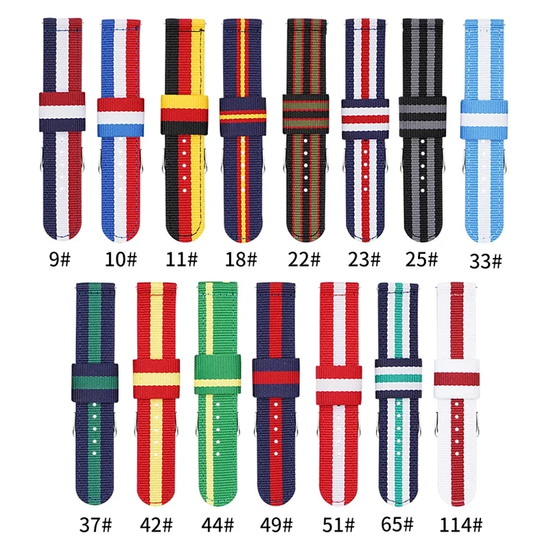 삼성 갤럭시 시계 6 4 5 프로 용 20mm 22mm - Nato Strap Nylon 리뷰 및 가격