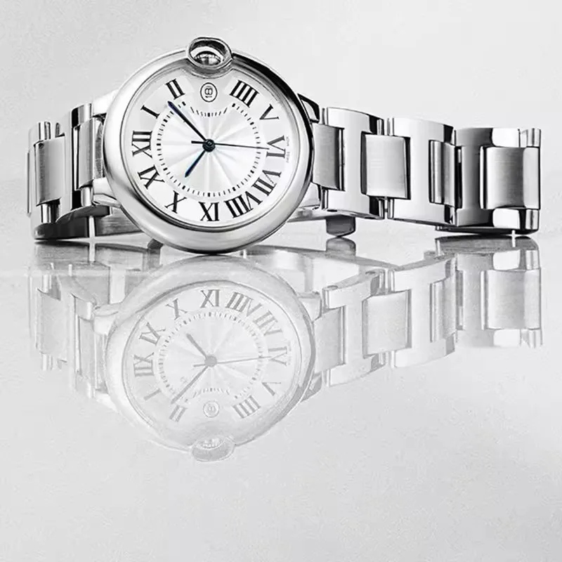 까르띠에 발롱 블루 드 시리즈용 시계줄, 솔리드 스테인 - Cartier Watch Ballon Bleu 리뷰 및 가격