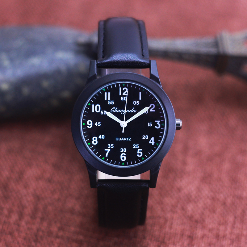 Chaoyada 남녀공용 가죽 스트랩 쿼츠 손목시계,  - Leather Watch Band Men 리뷰 및 가격