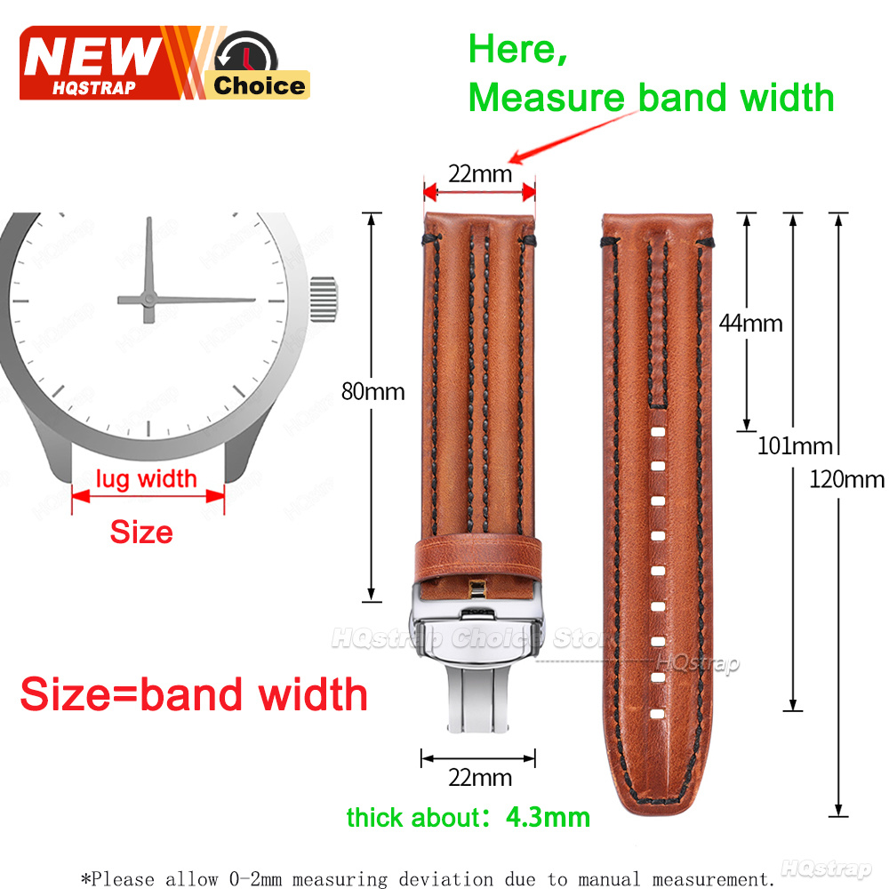 나비형 버클 방수 남성용 스트랩 20mm 22mm 24 - Butterfly Clasp Deployant 리뷰 및 가격