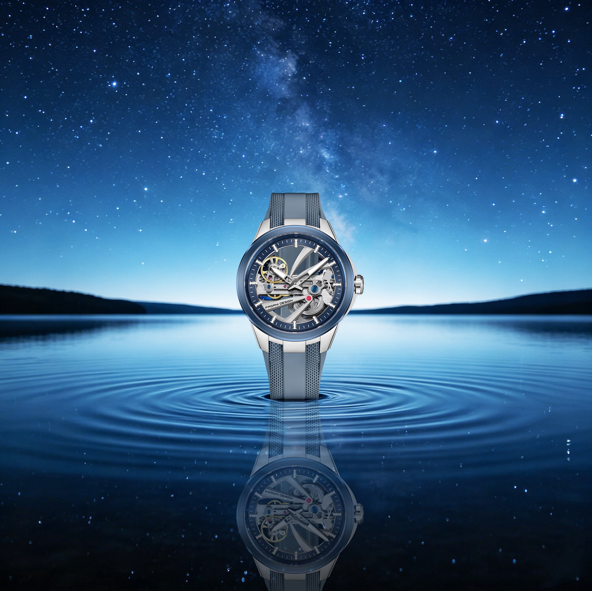 PAGANI DESIGN 남성용 트렌디 기계식 시계 사 - Rubber Strap Diver 리뷰 및 가격