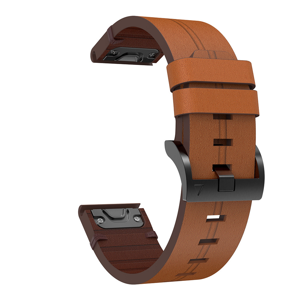 정품 가죽 퀵핏 26mm 22mm 가민 콰틱스 8/페닉 - Leather Strap Quick Release 리뷰 및 가격