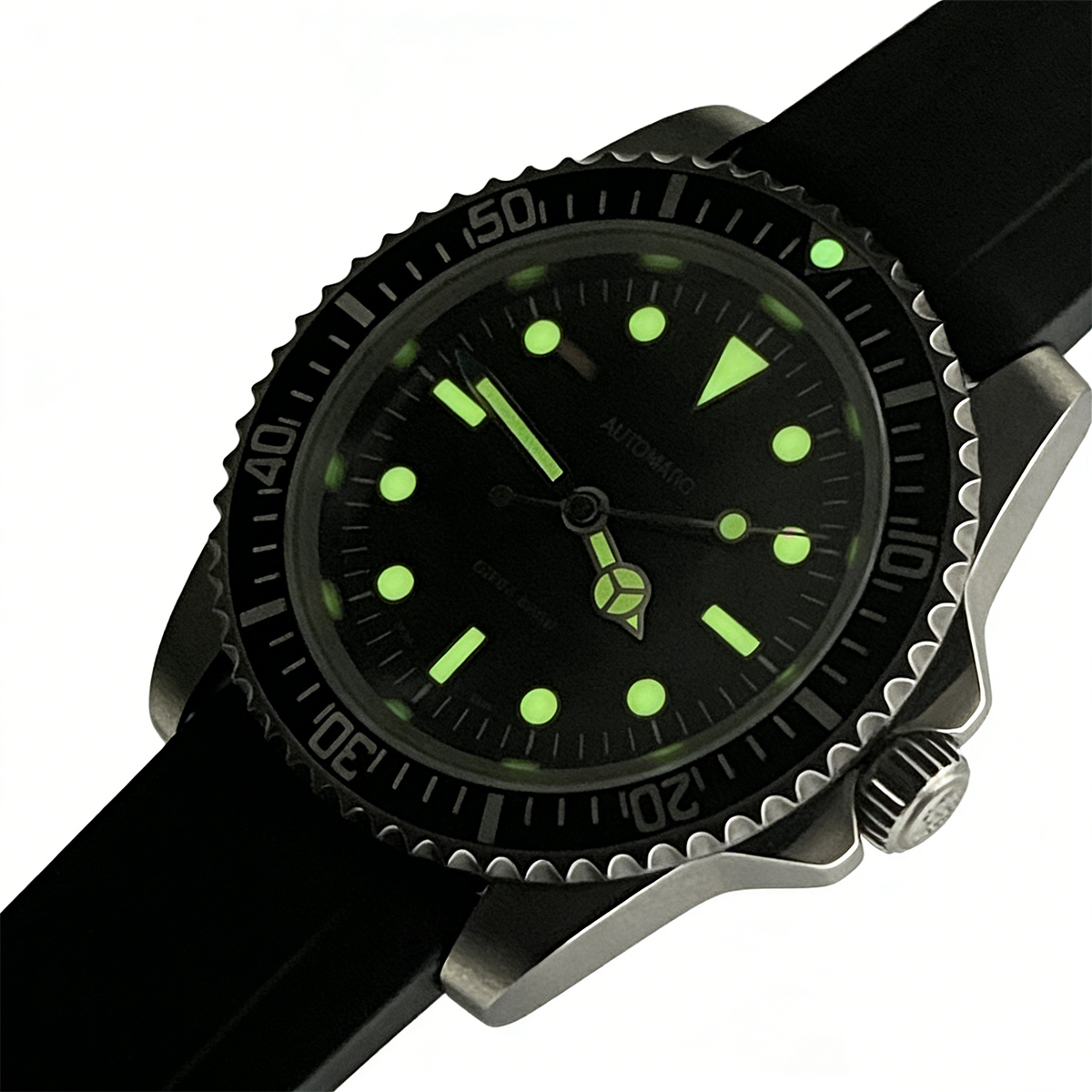 39.5mm 다이버 레트로 시계 사파이어 글래스 NH3 - Tropic Strap Vintage 리뷰 및 가격