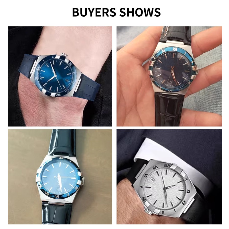 오메가 별자리 시리즈 시계 밴드 용 가죽 시계 Star - Omega Watch Constellation 리뷰 및 가격