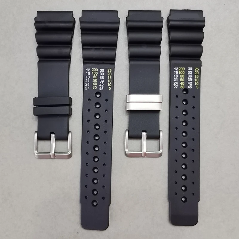 ND 제한 다이버 실리콘 스트랩 20mm 22mm 24 - Citizen Watch Promaster 리뷰 및 가격